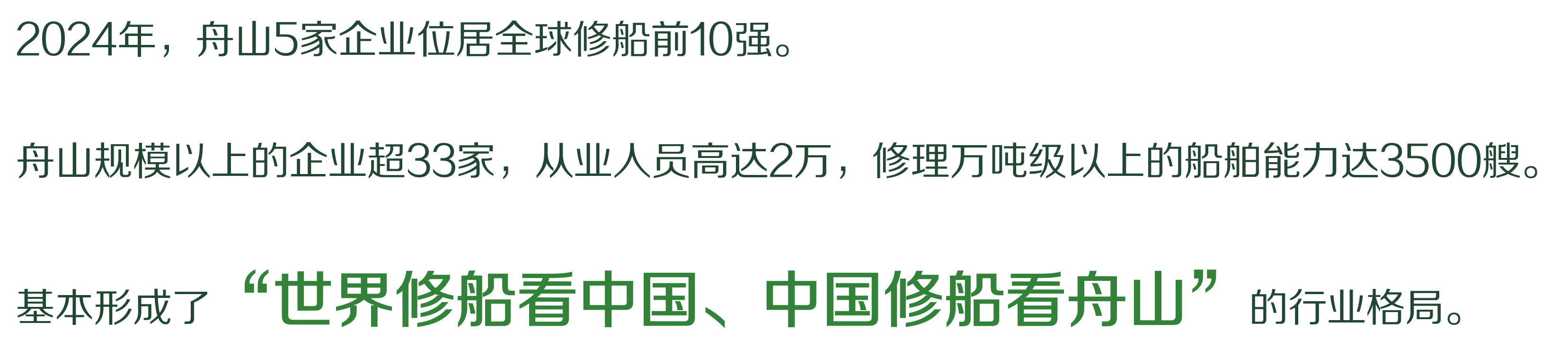 绿水青山的舟山答卷